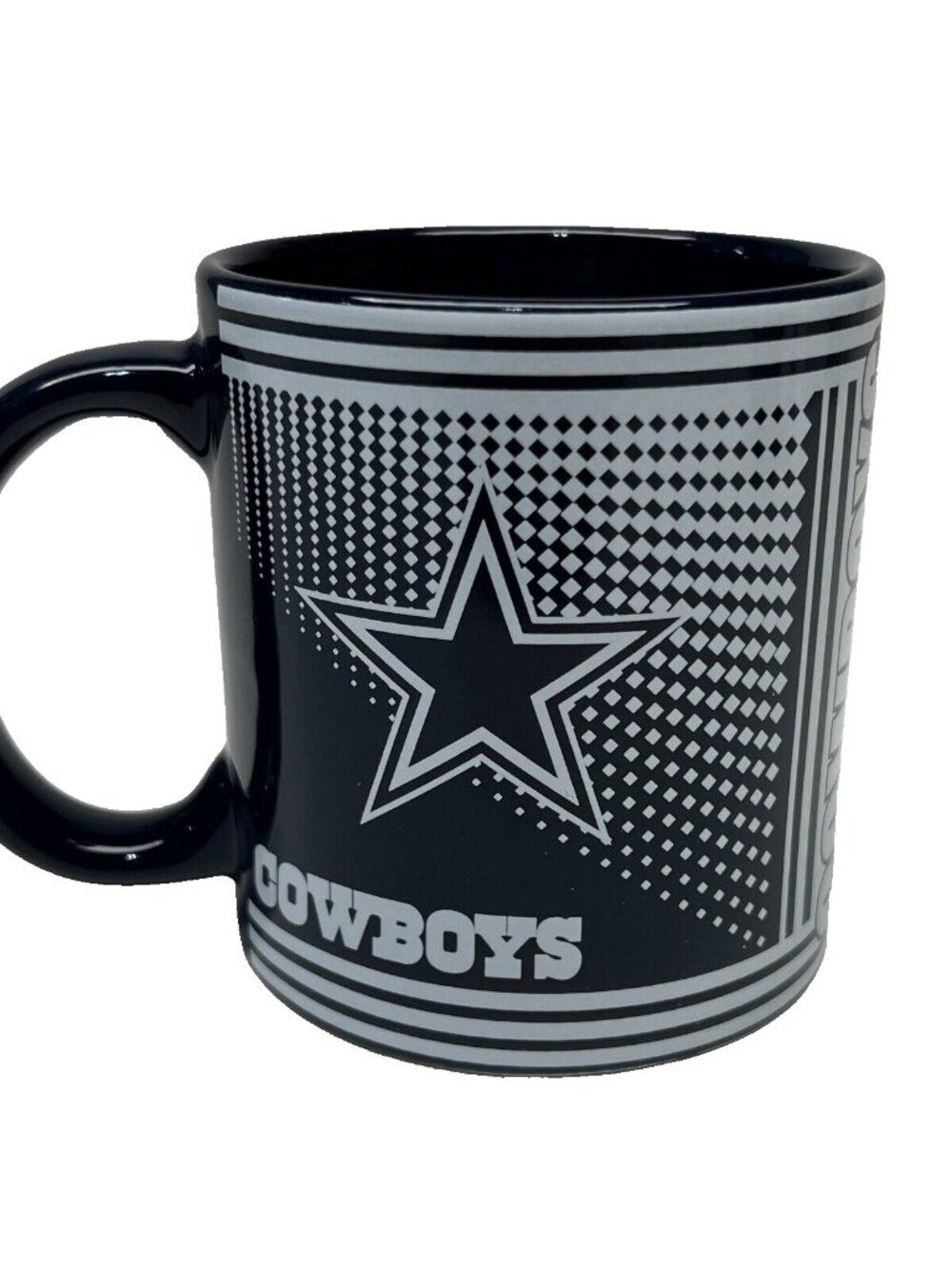 Dallas Cowboys Coffee Cup 18 oz Hero Style Ceramic Mug NFL Official Merch
